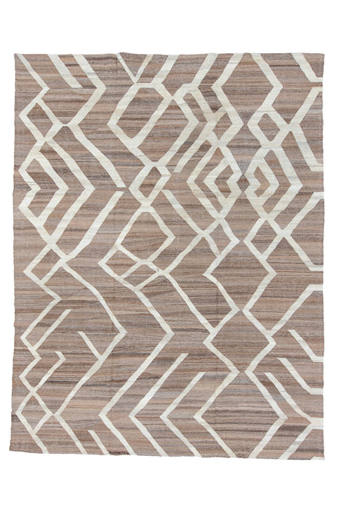 Vintage Kilim Area Rug (10' x 13')